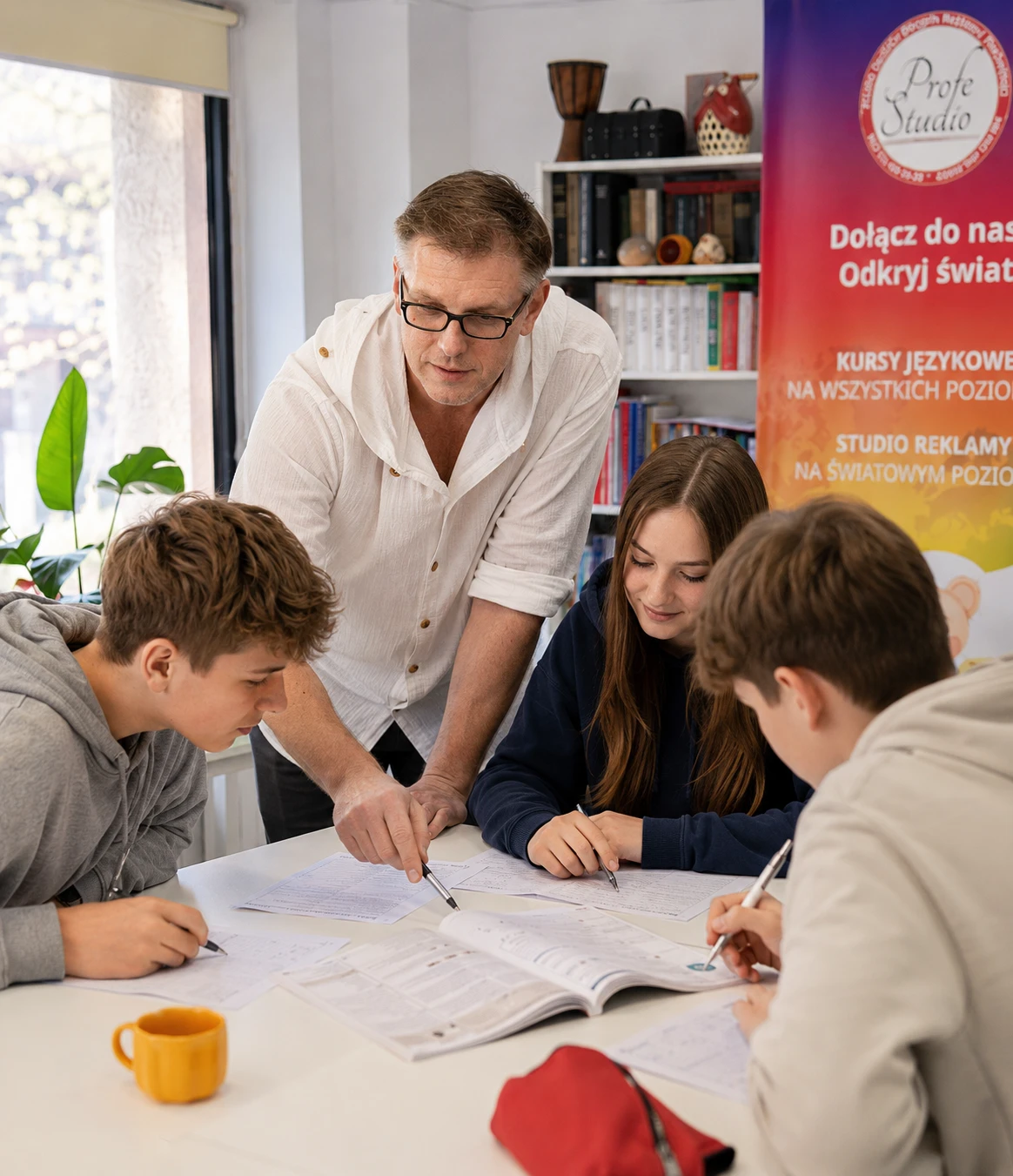 Kurs języka angielskiego dla uczniów klas 7–8 z przygotowaniem do egzaminu ósmoklasisty